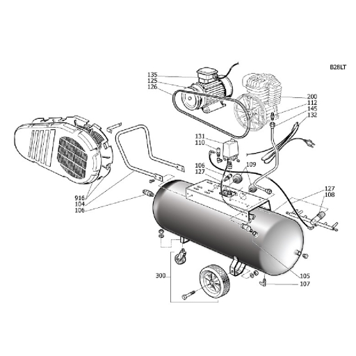 NUAIR B3800B/3M/200 TECH PRO